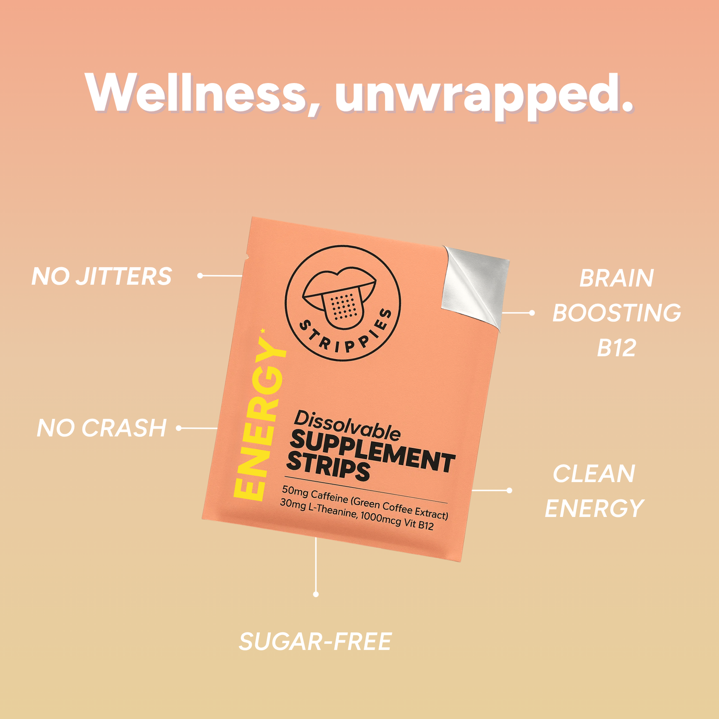 ENERGY & SLEEP Dissolvable Supplement Strips